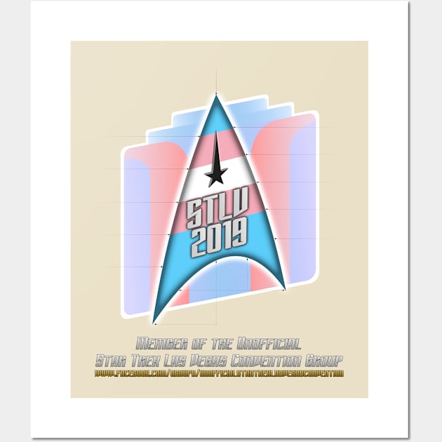 2019 Unofficial STLV Group - Transgender Pride Wall Art by thetricordertransmissions